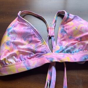 NWT Gianni Bini Tie Dye Bra Size Halter Top 34DD